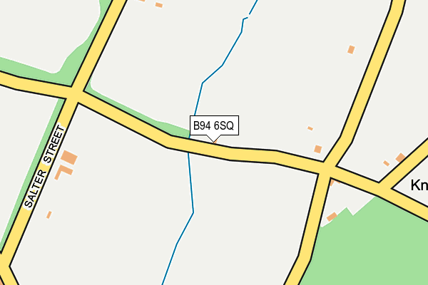 B94 6SQ map - OS OpenMap – Local (Ordnance Survey)