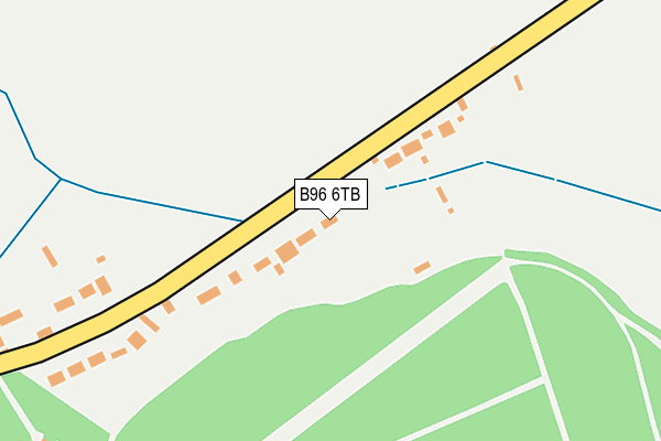 B96 6TB map - OS OpenMap – Local (Ordnance Survey)