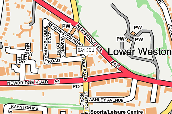 Map of RUSH HILL DEVELOPMENTS LIMITED at local scale