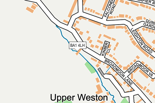 BA1 4LH map - OS OpenMap – Local (Ordnance Survey)