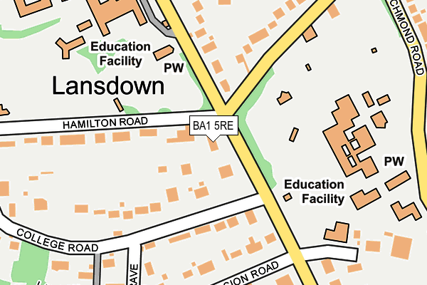 Map of GORDON SPARROW LIMITED at local scale