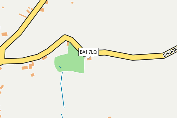 BA1 7LQ map - OS OpenMap – Local (Ordnance Survey)