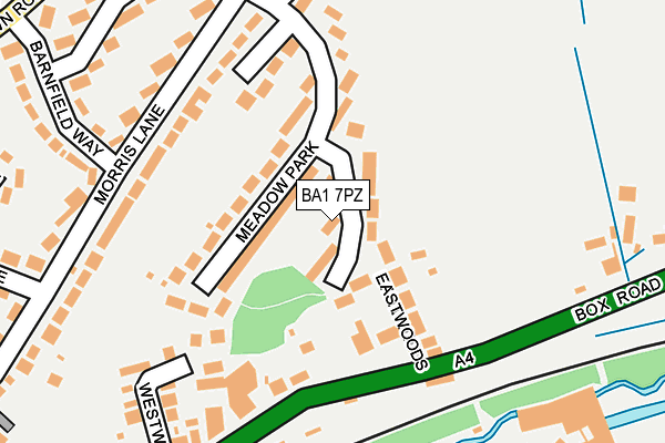 Map of MEADOW PARK MANAGEMENT LTD at local scale