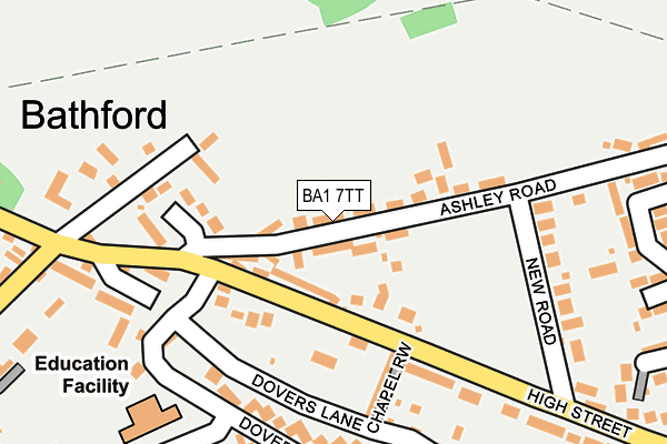 Map of GARSTON HOLDINGS LTD at local scale