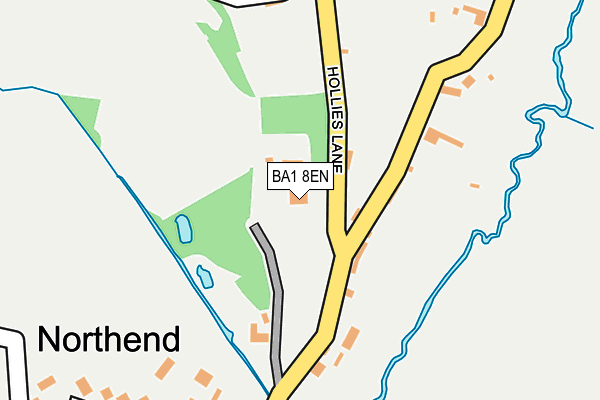 BA1 8EN map - OS OpenMap – Local (Ordnance Survey)