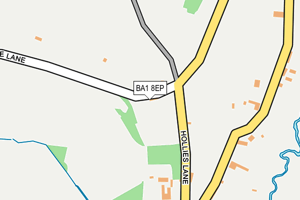 BA1 8EP map - OS OpenMap – Local (Ordnance Survey)