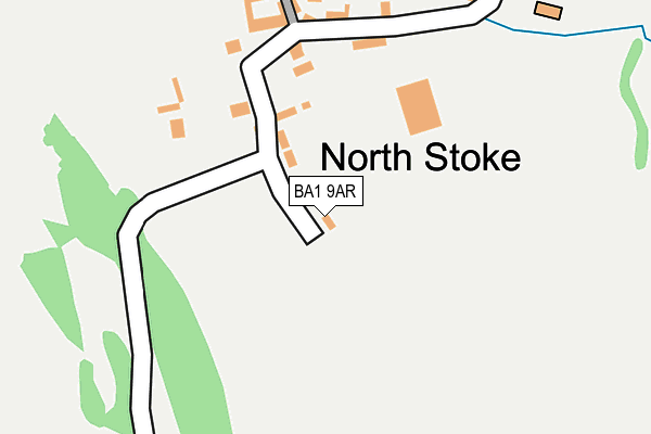 BA1 9AR map - OS OpenMap – Local (Ordnance Survey)