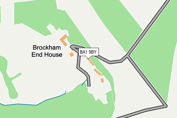 BA1 9BY map - OS OpenMap – Local (Ordnance Survey)