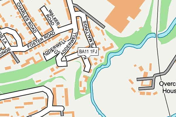 Map of TRIANGLE BUILDING LIMITED at local scale
