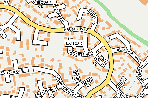 Map of AVONSDOWN PROPERTIES LIMITED at local scale