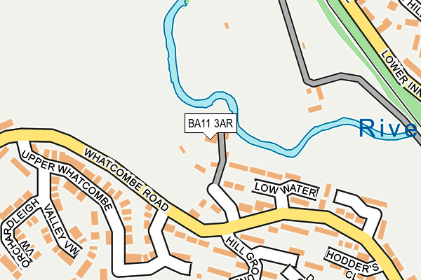 BA11 3AR map - OS OpenMap – Local (Ordnance Survey)