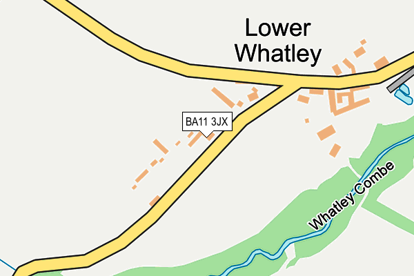 BA11 3JX map - OS OpenMap – Local (Ordnance Survey)