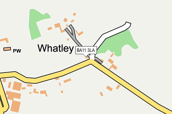 BA11 3LA map - OS OpenMap – Local (Ordnance Survey)