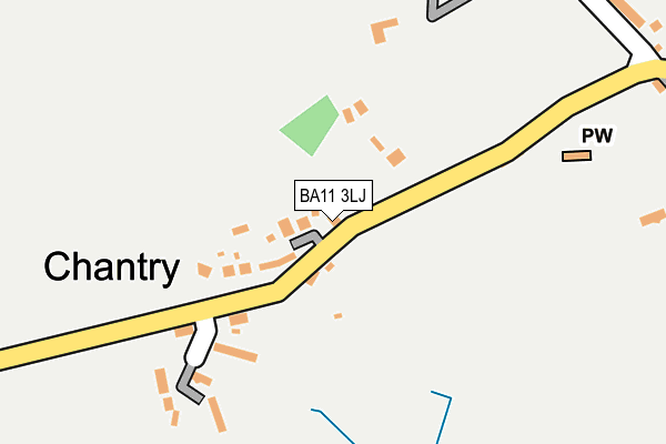 BA11 3LJ map - OS OpenMap – Local (Ordnance Survey)