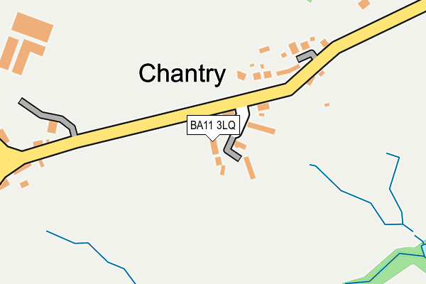 BA11 3LQ map - OS OpenMap – Local (Ordnance Survey)