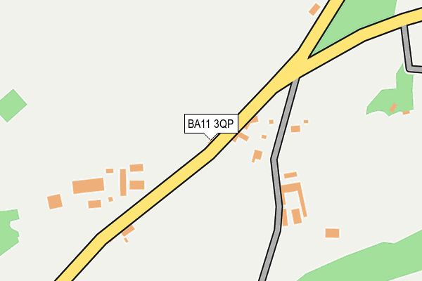 BA11 3QP map - OS OpenMap – Local (Ordnance Survey)