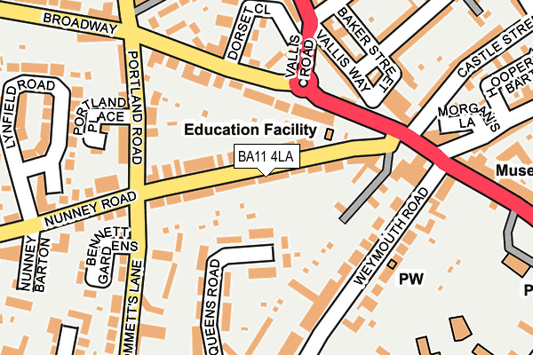 Map of ACCESSORY LAB LIMITED at local scale