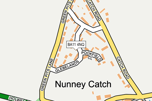 BA11 4NQ map - OS OpenMap – Local (Ordnance Survey)