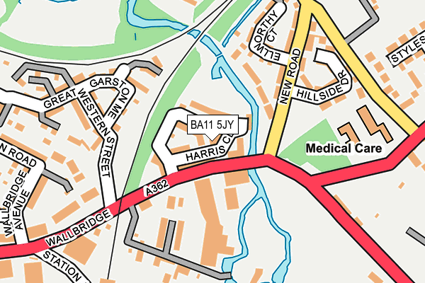Map of ATWELL CARE LIMITED at local scale