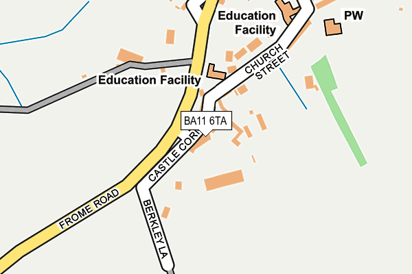 Map of TAYPENNY SCHOOLS LIMITED at local scale