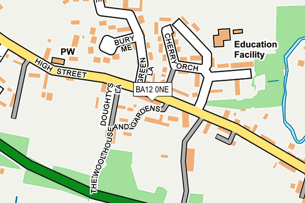 Map of THATCHES CONSULTANCY LTD at local scale
