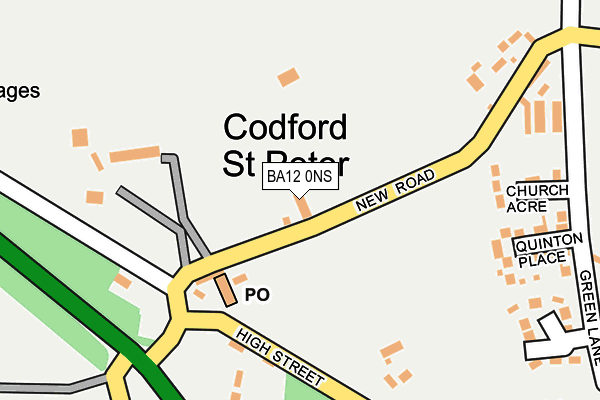 Map of NEW ROAD SERVICE STATION LIMITED at local scale