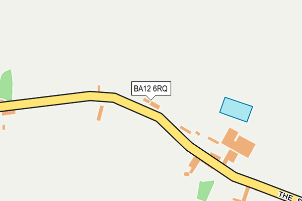 BA12 6RQ map - OS OpenMap – Local (Ordnance Survey)