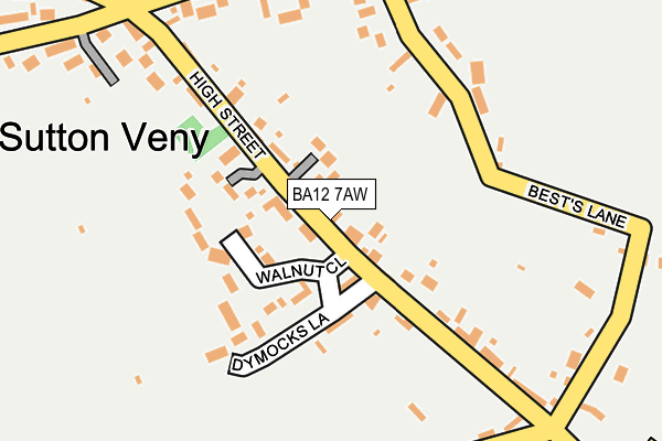 Map of BLONGY PROPERTY LIMITED at local scale