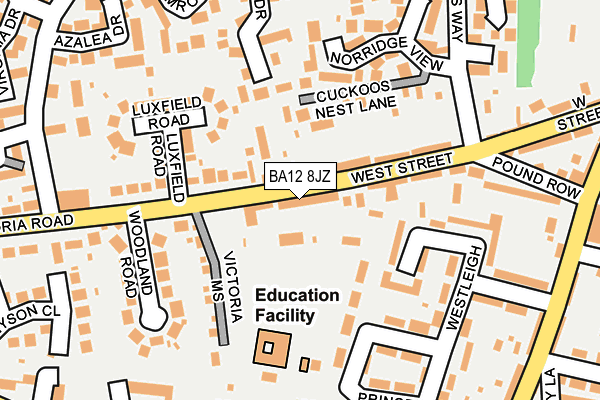 Map of PUSHBUTTON PUBLISHING LIMITED at local scale