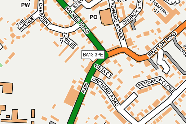 Map of SOUTHDOWN DEVELOPMENTS LIMITED at local scale