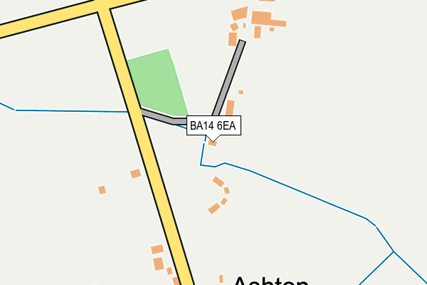 BA14 6EA map - OS OpenMap – Local (Ordnance Survey)