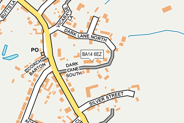 Map of JEREMY EVANS ASSOCIATES LIMITED at local scale