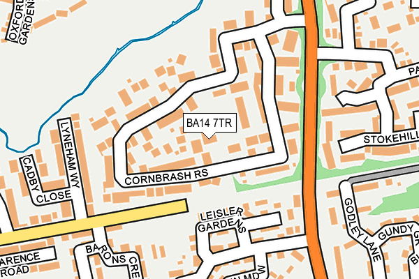 Map of SHIRES CARE LTD at local scale