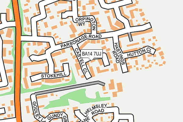 Map of DAMEL SPECIALIST CARE LTD at local scale