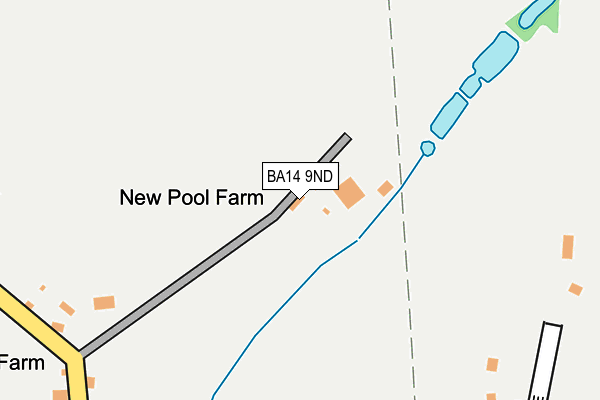 BA14 9ND map - OS OpenMap – Local (Ordnance Survey)