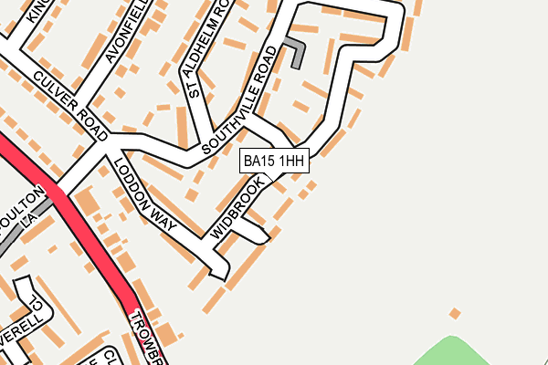 BA15 1HH map - OS OpenMap – Local (Ordnance Survey)