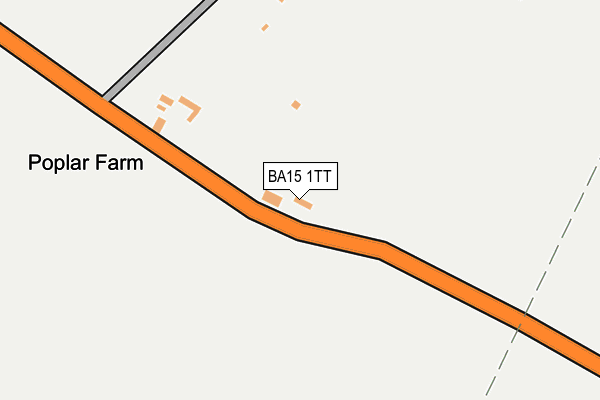 BA15 1TT map - OS OpenMap – Local (Ordnance Survey)