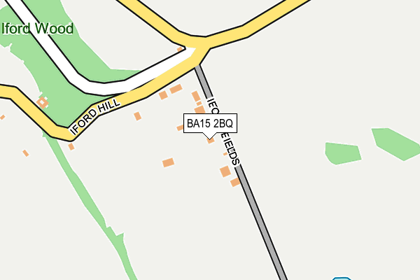 BA15 2BQ map - OS OpenMap – Local (Ordnance Survey)