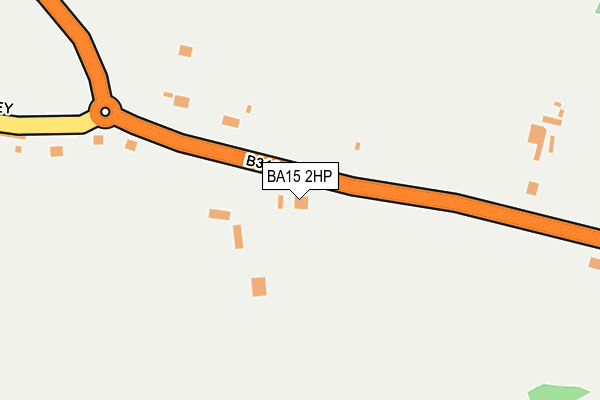 BA15 2HP map - OS OpenMap – Local (Ordnance Survey)
