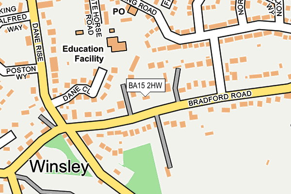 Map of MAKEPEACE-FORSTER CONSULTING LTD at local scale