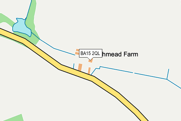 BA15 2QL map - OS OpenMap – Local (Ordnance Survey)