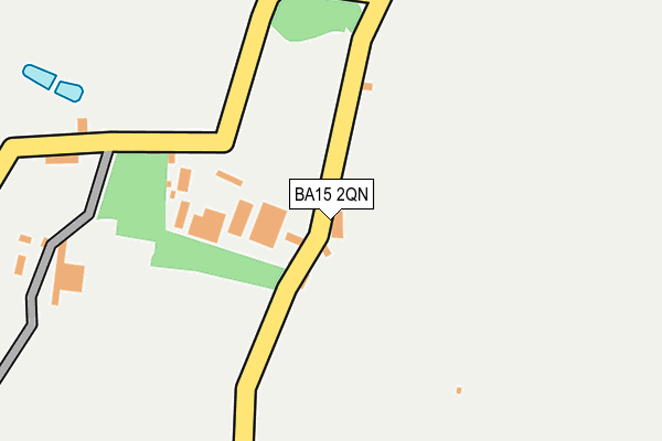 BA15 2QN map - OS OpenMap – Local (Ordnance Survey)