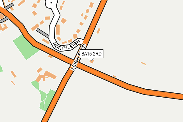 BA15 2RD map - OS OpenMap – Local (Ordnance Survey)