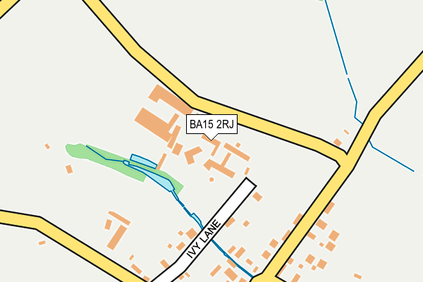 BA15 2RJ map - OS OpenMap – Local (Ordnance Survey)