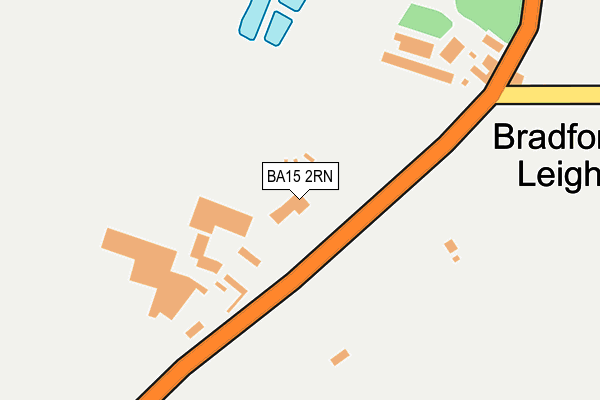 BA15 2RN map - OS OpenMap – Local (Ordnance Survey)