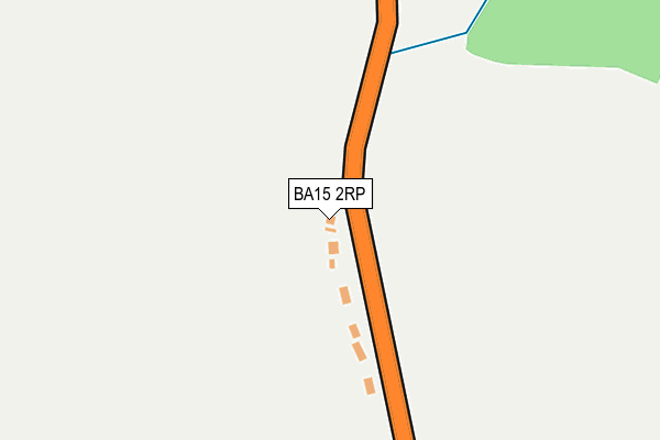 BA15 2RP map - OS OpenMap – Local (Ordnance Survey)