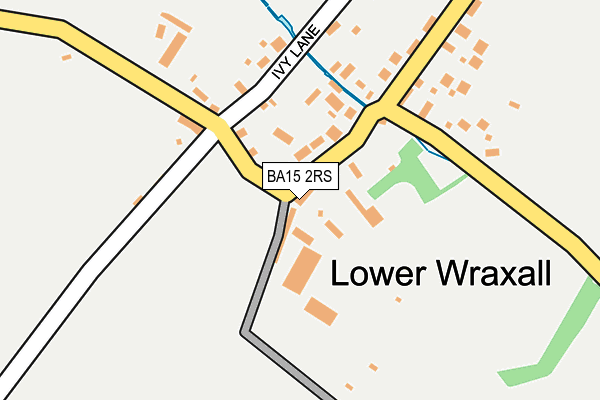 BA15 2RS map - OS OpenMap – Local (Ordnance Survey)