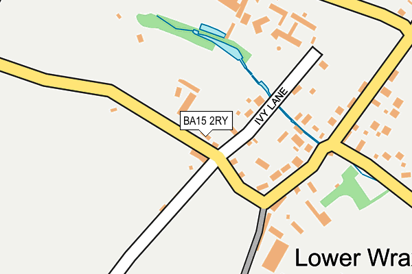 BA15 2RY map - OS OpenMap – Local (Ordnance Survey)