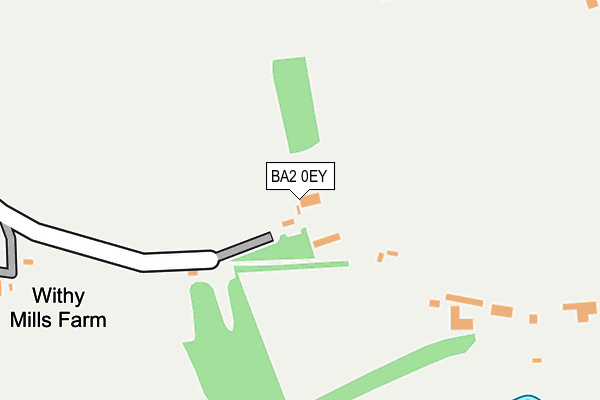 BA2 0EY map - OS OpenMap – Local (Ordnance Survey)