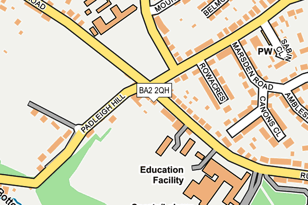 Map of GRIFFINS DEVELOPMENT LIMITED at local scale